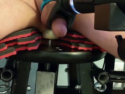 Bondage Chair Vibrating Wand